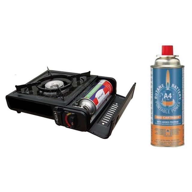 Σε λειτουργία με φιαλίο βουτανίου