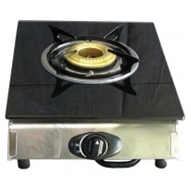 Επιτραπέζια εστία υγραερίου μονή κρύσταλλο COOK MASTER  JΥ-ΤΒ1001