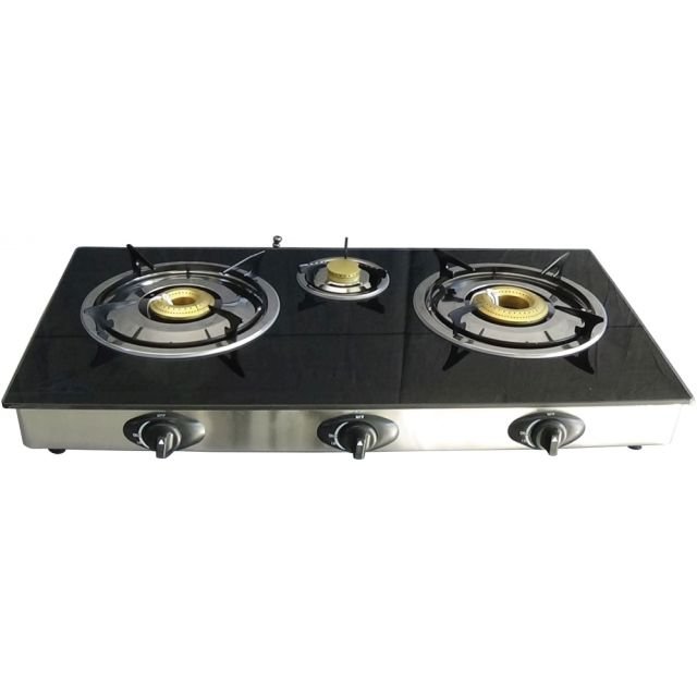 Επιτραπέζια εστία υγραερίου κρύσταλλινη COOK MASTER JΥ-ΤΒ3003