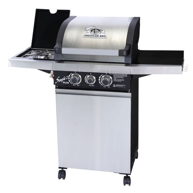 Ψησταριά αερίου Cook Master American BBQ SIMPLE 2 PLUS