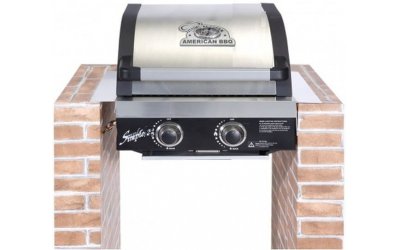 Εντοιχιζόμενη ψησταριά υγραερίου Cook Master American BBQ SIMPLE 2BI