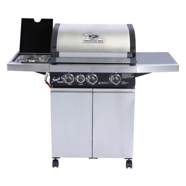 Ψησταριά αερίου Cook Master American BBQ SIMPLE 3 PLUS