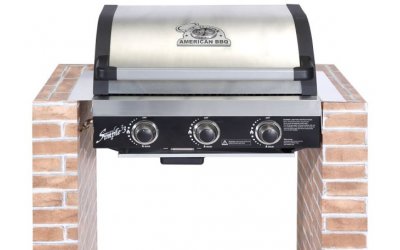 Εντοιχιζόμενη ψησταριά υγραερίου Cook Master American BBQ SIMPLE 3BI